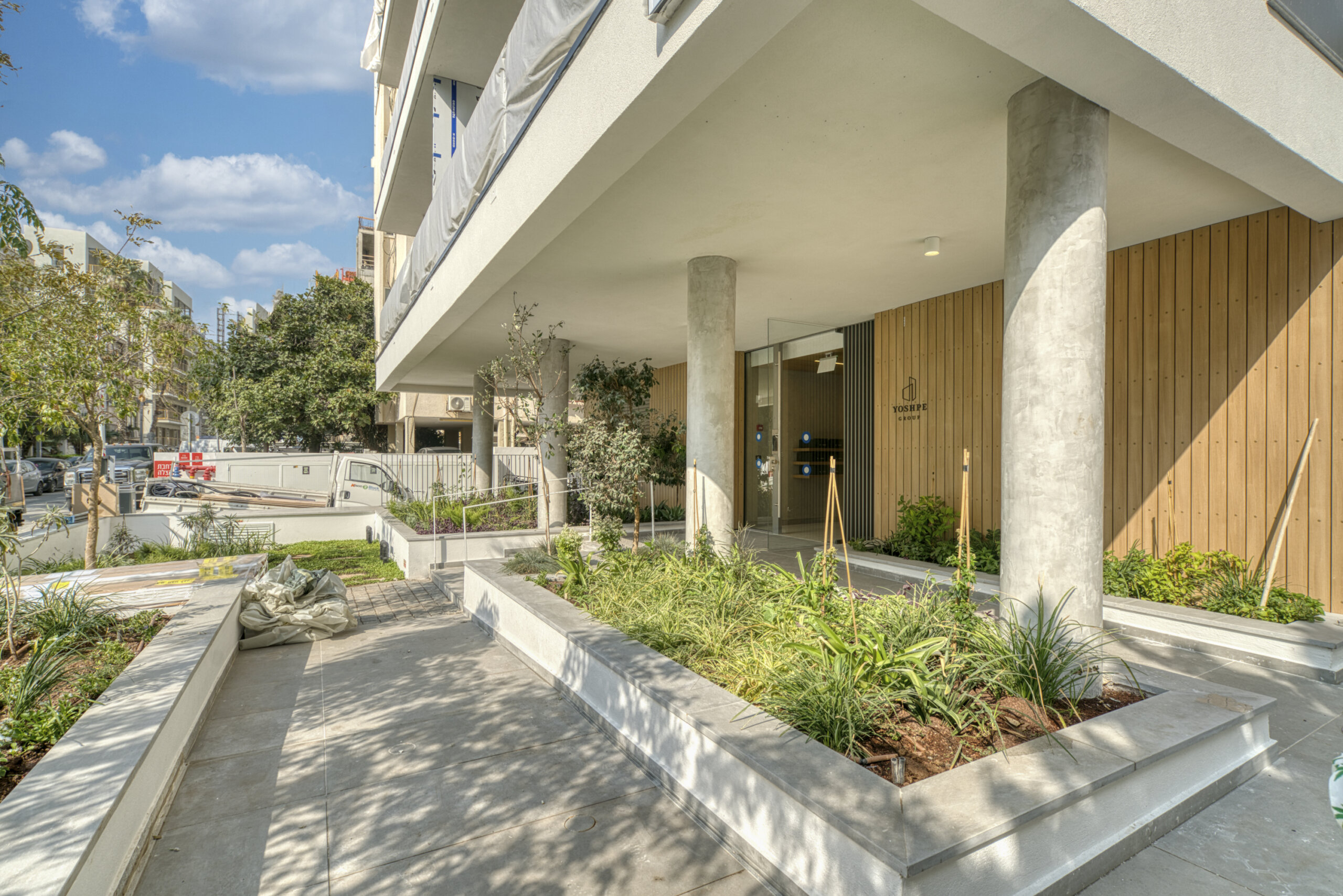 לובי הבניין