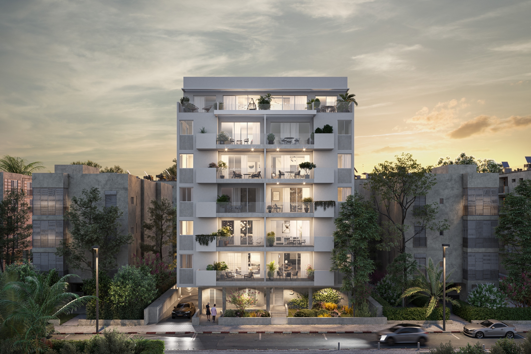 הדמיה של הבניין החדש