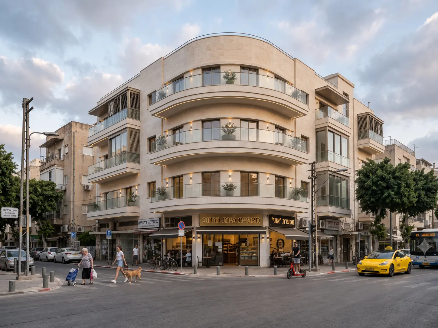 מחירי שכירות בתל אביב בניין מגורים